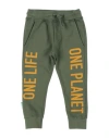 Dsquared2 Toddler Boy Pants Military Green Size 4 Cotton, Elastane In Green