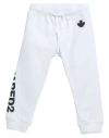 Dsquared2 Toddler Boy Pants White Size 6 Cotton In White