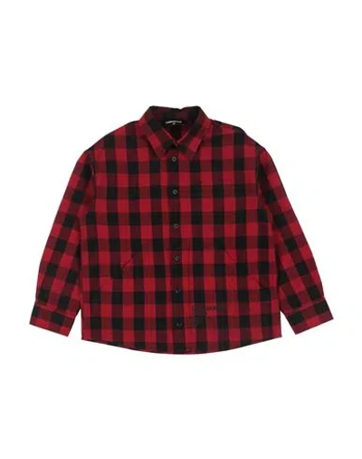 Dsquared2 Babies'  Toddler Boy Shirt Red Size 4 Cotton