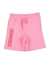 Dsquared2 Toddler Boy Shorts & Bermuda Shorts Pink Size 6 Cotton, Elastane In Pink