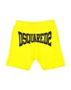 Dsquared2 Toddler Boy Shorts & Bermuda Shorts Yellow Size 6 Cotton, Elastane In Yellow