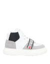 Dsquared2 Toddler Boy Sneakers White Size 10c Leather, Textile Fibers In White