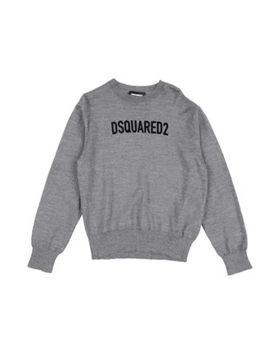 Dsquared2 Babies'  Toddler Boy Sweater Grey Size 6 Acrylic, Wool