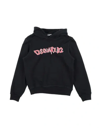 Dsquared2 Babies'  Toddler Boy Sweatshirt Black Size 6 Cotton