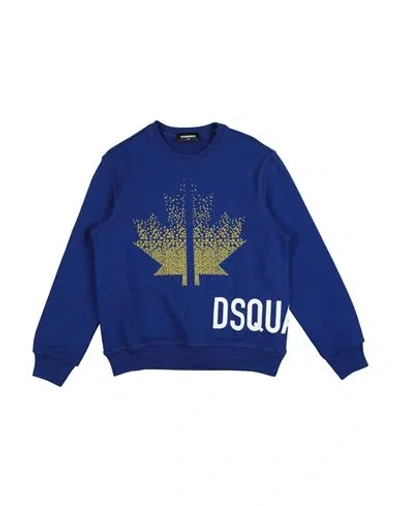 Dsquared2 Babies'  Toddler Boy Sweatshirt Blue Size 4 Cotton