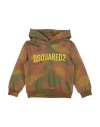 Dsquared2 Toddler Boy Sweatshirt Khaki Size 6 Cotton In Beige