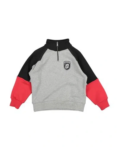 Dsquared2 Babies'  Toddler Boy Sweatshirt Light Grey Size 6 Cotton