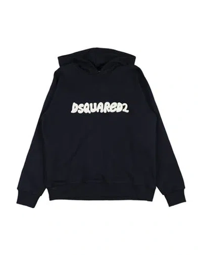 Dsquared2 Babies'  Toddler Boy Sweatshirt Midnight Blue Size 4 Cotton