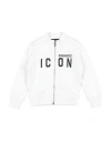 Dsquared2 Babies'  Toddler Boy Sweatshirt White Size 3 Cotton, Elastane