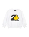 Dsquared2 Toddler Boy Sweatshirt White Size 6 Cotton In White