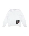 Dsquared2 Toddler Boy Sweatshirt White Size 6 Cotton, Elastane In White