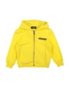 Dsquared2 Toddler Boy Sweatshirt Yellow Size 6 Cotton In Yellow