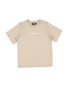 Dsquared2 Babies'  Toddler Boy T-shirt Beige Size 6 Cotton