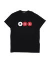 Dsquared2 Babies'  Toddler Boy T-shirt Black Size 6 Cotton