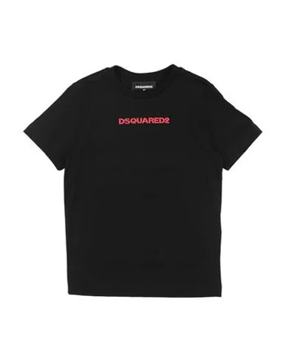 Dsquared2 Babies'  Toddler Boy T-shirt Black Size 6 Cotton