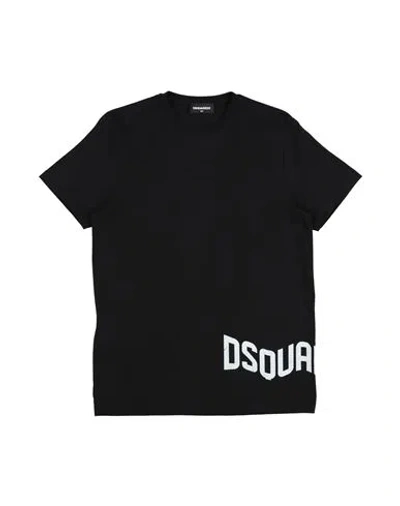 Dsquared2 Babies'  Toddler Boy T-shirt Black Size 6 Cotton