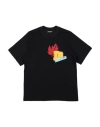 Dsquared2 Babies'  Toddler Boy T-shirt Black Size 6 Cotton, Polyester, Acrylic