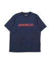 Dsquared2 Babies'  Toddler Boy T-shirt Midnight Blue Size 6 Cotton