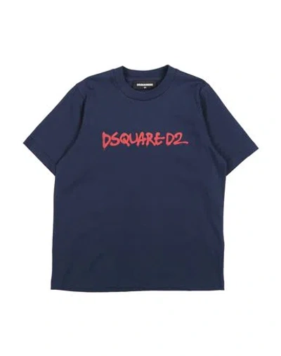 Dsquared2 Babies'  Toddler Boy T-shirt Midnight Blue Size 6 Cotton