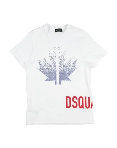 Dsquared2 Babies'  Toddler Boy T-shirt White Size 6 Cotton