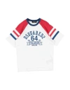 Dsquared2 Toddler Boy T-shirt White Size 6 Cotton