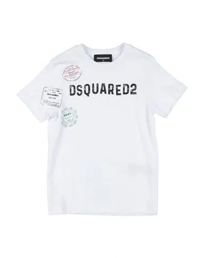 Dsquared2 Babies'  Toddler Boy T-shirt White Size 6 Cotton
