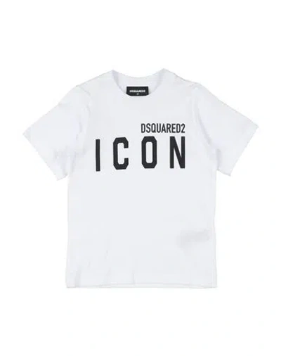 Dsquared2 Babies'  Toddler Boy T-shirt White Size 6 Cotton