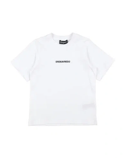 Dsquared2 Babies'  Toddler Boy T-shirt White Size 6 Cotton