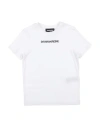 Dsquared2 Toddler Boy T-shirt White Size 6 Cotton In White