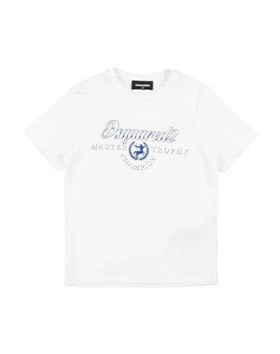Dsquared2 Babies'  Toddler Boy T-shirt White Size 6 Cotton