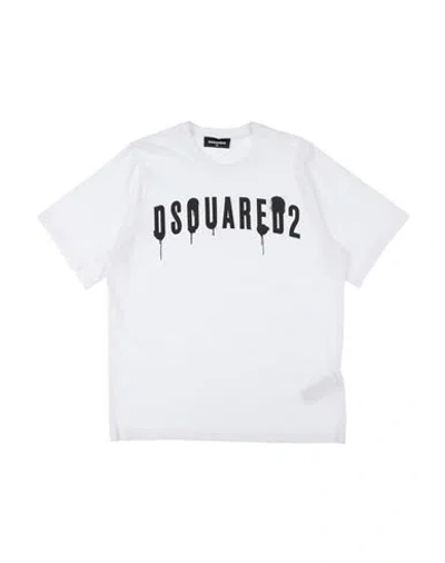Dsquared2 Babies'  Toddler Boy T-shirt White Size 6 Cotton