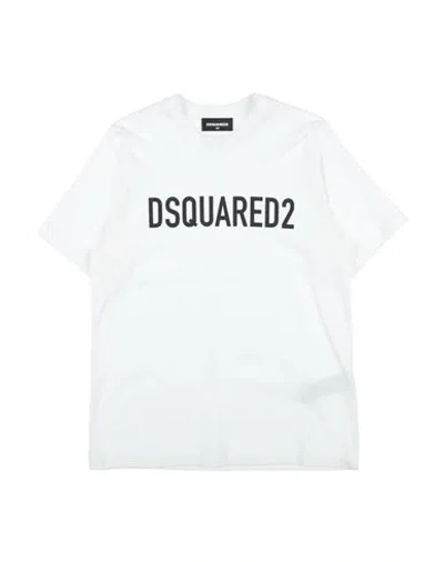 Dsquared2 Babies'  Toddler Boy T-shirt White Size 6 Cotton