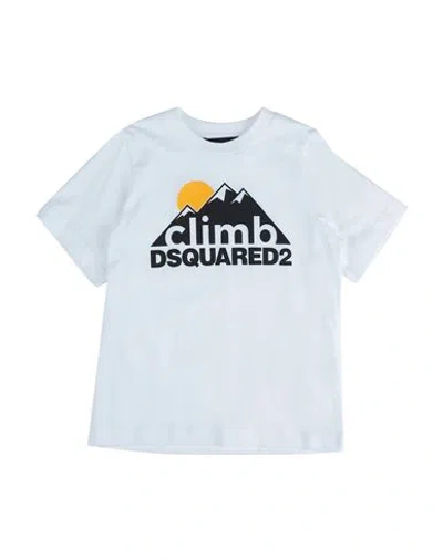 Dsquared2 Babies'  Toddler Boy T-shirt White Size 6 Cotton