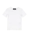 Dsquared2 Babies'  Toddler Boy T-shirt White Size 6 Cotton, Elastane