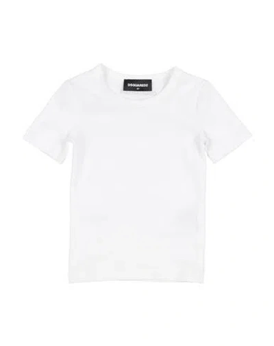 Dsquared2 Babies'  Toddler Boy T-shirt White Size 6 Cotton, Elastane