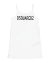 Dsquared2 Babies'  Toddler Girl Cover-up White Size 6 Cotton