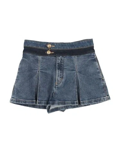 Dsquared2 Babies'  Toddler Girl Denim Shorts Blue Size 6 Cotton, Elastane