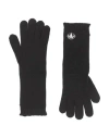 Dsquared2 Babies'  Toddler Girl Gloves Black Size 6 Wool, Polyacrylic