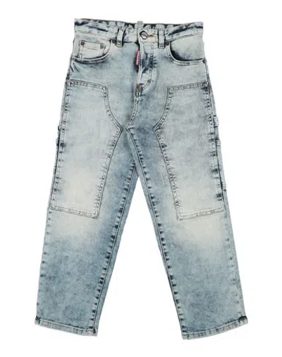 Dsquared2 Babies'  Toddler Girl Jeans Blue Size 6 Cotton, Elastane