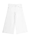 Dsquared2 Toddler Girl Jeans White Size 6 Cotton, Elastane In White