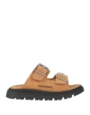 DSQUARED2 DSQUARED2 TODDLER GIRL SANDALS CAMEL SIZE 10C LEATHER