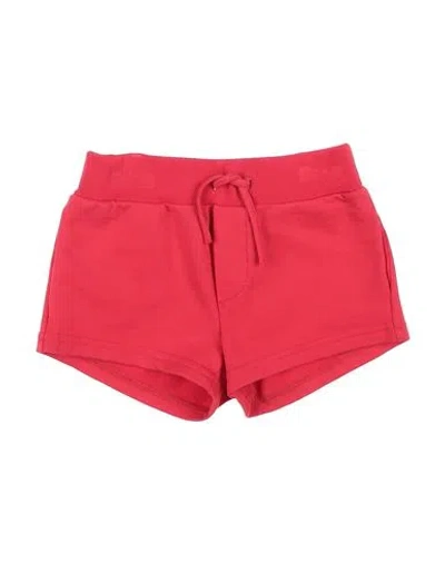 Dsquared2 Babies'  Toddler Girl Shorts & Bermuda Shorts Red Size 3 Cotton, Elastane
