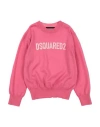 DSQUARED2 DSQUARED2 TODDLER GIRL SWEATER PINK SIZE 6 WOOL, ACRYLIC