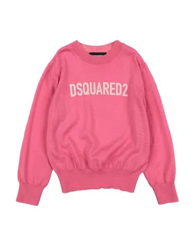 Dsquared2 Babies'  Toddler Girl Sweater Pink Size 4 Wool, Acrylic
