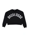 Dsquared2 Babies'  Toddler Girl Sweatshirt Black Size 6 Cotton