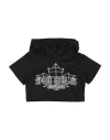 Dsquared2 Babies'  Toddler Girl Sweatshirt Black Size 6 Cotton, Elastane