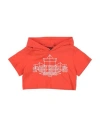 Dsquared2 Babies'  Toddler Girl Sweatshirt Orange Size 6 Cotton, Elastane