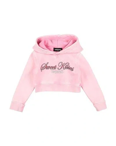 Dsquared2 Babies'  Toddler Girl Sweatshirt Pink Size 6 Cotton
