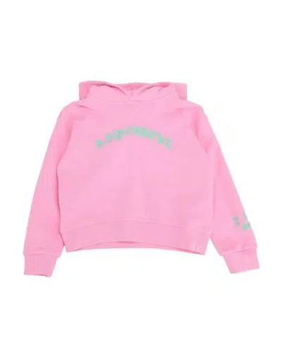 Dsquared2 Babies'  Toddler Girl Sweatshirt Pink Size 6 Cotton