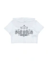 Dsquared2 Toddler Girl Sweatshirt White Size 6 Cotton, Elastane In White